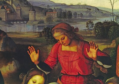 El Llanto de Cristo, 1495 de Pietro Perugino